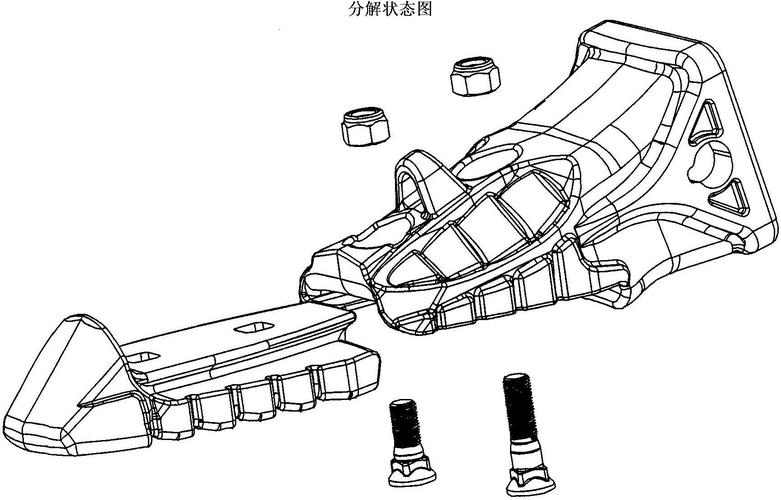 机械齿零件(粉碎并运土,建筑和采矿用-2)