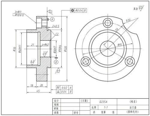j03法兰盘零件的加工工艺规程与工装夹具设计