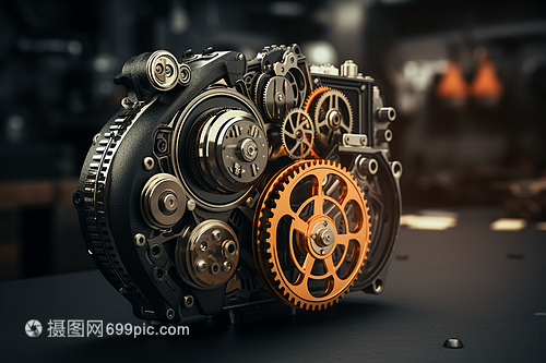 机械工厂齿轮装配