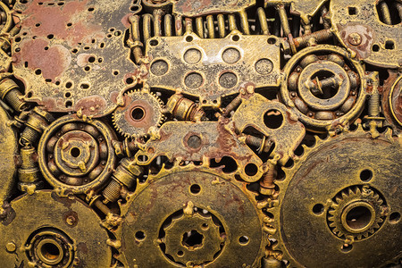 古老机械齿轮