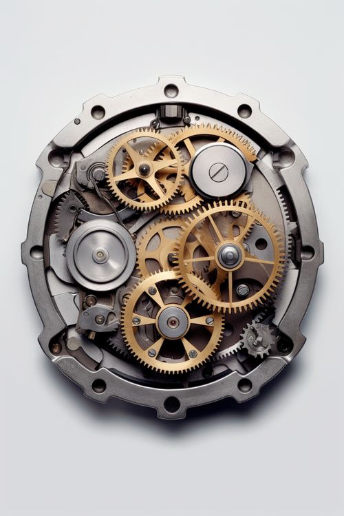 机器部件工厂工业机械齿轮零件摄影图片 摄影图