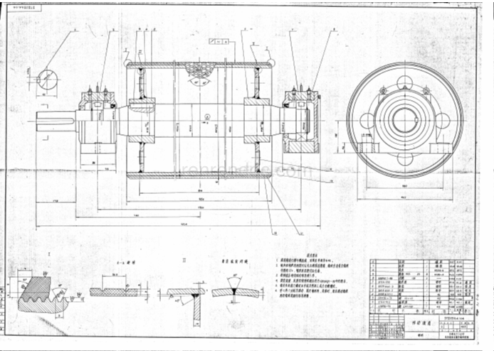 传动滚筒DTⅡ03A 图纸.pdf