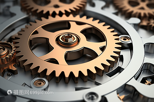 齿轮时钟