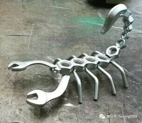 零件重生 废旧机械零件的艺术蜕变